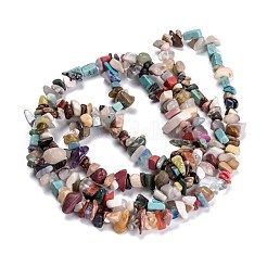 Natural & Synthetic Mixed Gemstone Beads Strands&nbsp;G-F703-13