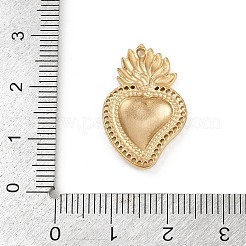 304 Stainless Steel Pendants&nbsp;STAS-P390-02B-G