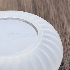 Flat Round Silicone Candle Holder Molds&nbsp;DIY-A053-10