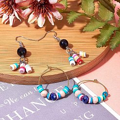 Handmade Polymer Clay Beads&nbsp;LS-CLAY-R067-5.0mm-35