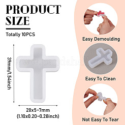 10Pcs DIY Silicone Molds&nbsp;DIY-TA0014-13