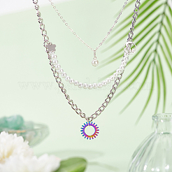 36Pcs 6 Style Rack Plating Alloy Pendants&nbsp;PALLOY-DC0001-19