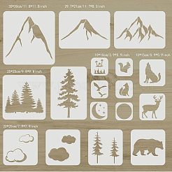 Plastic Drawing Painting Stencils Templates&nbsp;DIY-WH0172-691