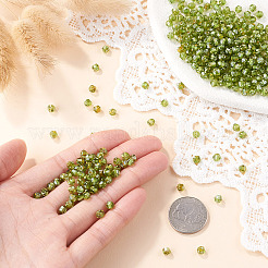 Picasso Baking Paint Glass Seed Beads&nbsp;SEED-TA0001-62E
