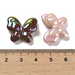 UV Plating Opaque Rainbow Iridescent Acrylic Beads&nbsp;SACR-R001-13A