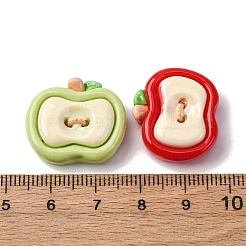 Opaque Resin Cabochons&nbsp;CRES-V001-06