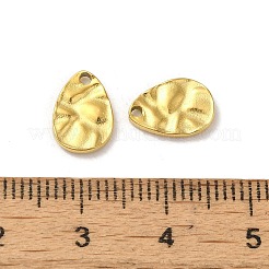 Ion Plating(IP) 304 Stainless Steel Charms&nbsp;STAS-C104-13G