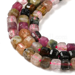 Natural Multicolor Tourmaline Beads Strands&nbsp;G-H266-28