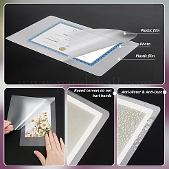 100Pcs Plastic Laminating Pouch Film Photo Protecting Sheets&nbsp;AJEW-WH0606-55F
