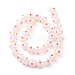 Handmade Lampwork Beads Strands&nbsp;LAMP-A154-05M