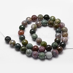Natural Indian Agate Beads Strands&nbsp;X-G-D840-51-8mm