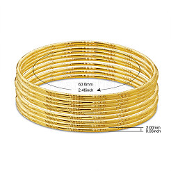 Brass Buddhist Bangle Sets&nbsp;JB633A