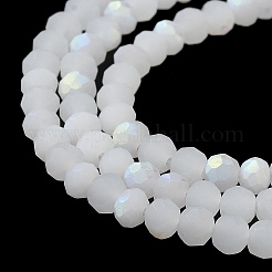 Imitation Jade Glass Beads Strands&nbsp;X-EGLA-A034-J4mm-MB05