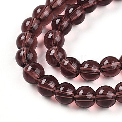 Transparent Glass Beads Strands&nbsp;GLAA-T032-T6mm-19
