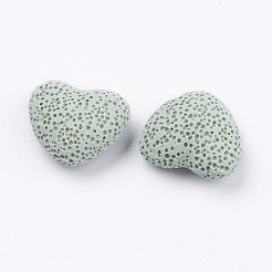 Unwaxed Natural Lava Rock Beads&nbsp;G-I190-A