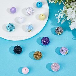 6Pcs 6 Colors Handmade Polymer Clay Beads&nbsp;CLAY-PA0001-47