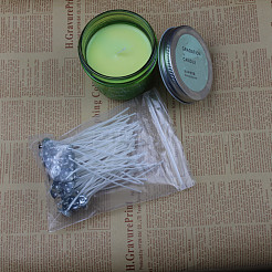 Pre-Waxed Cotton Core Wicks&nbsp;CAND-PW0001-117
