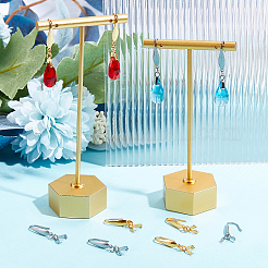 44Pcs 2 Colors 316 Stainless Steel Earring Hooks&nbsp;STAS-BBC0004-24
