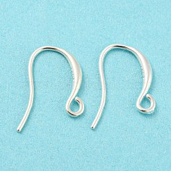 925 Sterling Silver Hoop Earring Findings&nbsp;STER-H107-04S