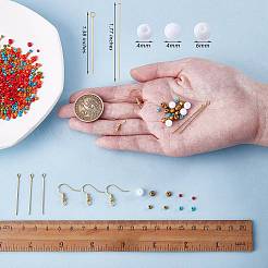 DIY Tassel Big Dangle Earring Making Kit&nbsp;DIY-SZ0009-19