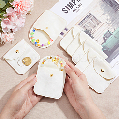 Velvet Jewelry Flap Pouches&nbsp;TP-WH0007-12G-01