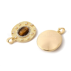 Natural Tiger Eye Pendants&nbsp;KK-Z149-12G-01