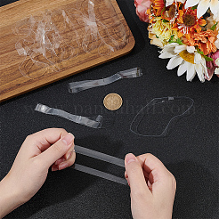 20Pcs Transparent Silicone Shoelace&nbsp;FIND-SP0005-27