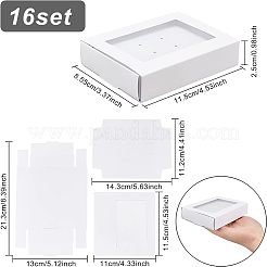Cardboard Box with Window&nbsp;CON-WH0086-022B