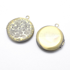 Brass Locket Pendants&nbsp;X-KK-F717-41AB-NR