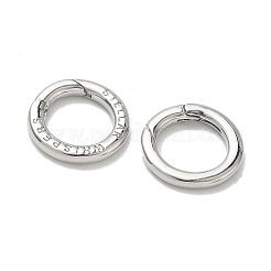 Brass Spring Gate Rings&nbsp;KK-E796-11P