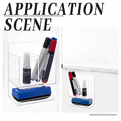 2 Bags Acrylic Marker Pen Organizer Holder&nbsp;ODIS-GO0001-16