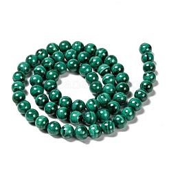 Natural Malachite Beads Strands&nbsp;G-O166-07A-6mm