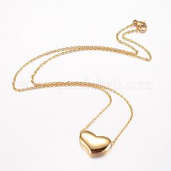 304 Stainless Steel Pendant Necklaces&nbsp;NJEW-D277-34
