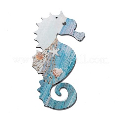 Natural Wood Pendant Decorations&nbsp;WOOD-I005-02