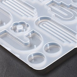 DIY Irregular Shape Pendant Silicone Molds&nbsp;DIY-F134-08A