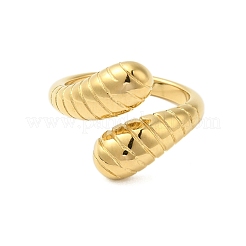 304 Stainless Steel Cuff Rings for Women&nbsp;RJEW-U013-04G