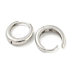 Rack Plating Brass Hoop Earrings&nbsp;EJEW-C102-30D-P