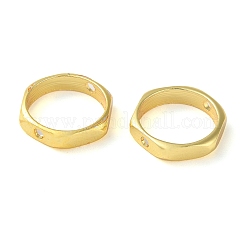 Rack Plating Brass Bead Frame&nbsp;KK-M269-05G