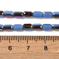 Electroplate Glass Beads Strands&nbsp;EGLA-D031-01-07