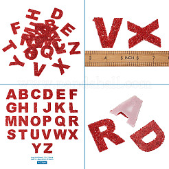 Alphabet Rhinestone Patches&nbsp;FW-TAC0001-01A