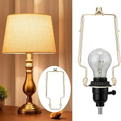 Iron Lamp Shade Harp Holder&nbsp;AJEW-OC0002-67G