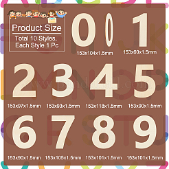Unfinished Wood Cutouts&nbsp;WOOD-WH0034-23A