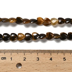 Natural Tiger Eye Beads Strands&nbsp;G-P575-C10-6mm