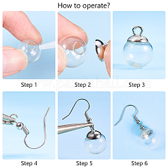 DIY Earring Making&nbsp;DIY-SC0007-38-16mm