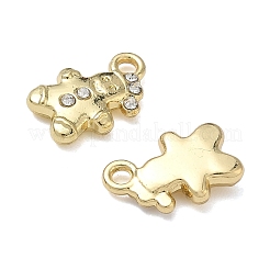 Christmas Alloy Crystal Rhinestone Pendants&nbsp;FIND-L026-01B-G