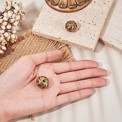 2Pcs Handmade Tibetan Style Beads&nbsp;KK-TA0008-43
