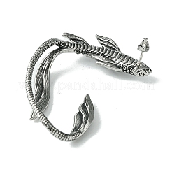 316 Surgical Stainless Steel Cuff Earrings&nbsp;EJEW-E300-17AS-03