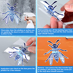 Reflective Vinyl Car Stickers&nbsp;STIC-WH0022-024