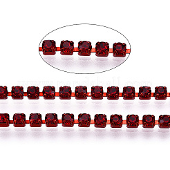 Electrophoresis Iron Rhinestone Strass Chains&nbsp;CHC-Q009-SS6.5-B21