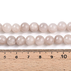 Natural Dyed Yellow Jade Gemstone Bead Strands&nbsp;G-R271-8mm-YXS06